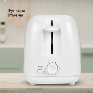 Тостер BLACKTON Bt Т1110 белый фото 52350