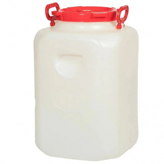 Бочка-фляга ИЖЕВСК ДАЧНАЯ 50л белая квадратная 10193065 фото 45478