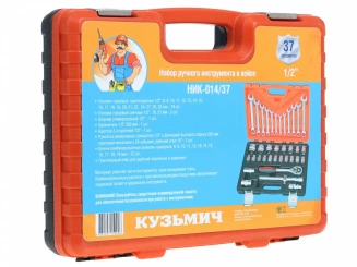 Набор инстр. КУЗЬМИЧ НИК-014/37 (кейс/37пр.) фото 53368