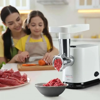 Мясорубка эл. SCARLETT SC-MG45S65 белый фото 51714