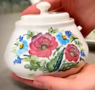 Сахарница Маки пр.н-ра АКСИНЬЯ фото 53091