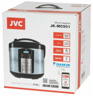 Мультиварка JVC JK-MC501 серебристый/черный фото 37306