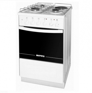 Плита эл/газ. МЕЧТА-450 напольная 4х-конф.(3газ+1эл) фото 34924