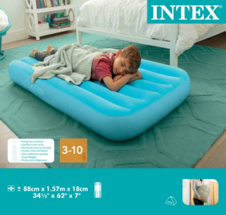 Кровать надувная INTEX 88х157х18см 66803 (3-10лет) фото 31867