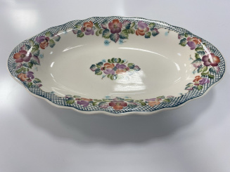 АКСИНЬЯ-Блюдо Голубой ручеек (вар) фото 48845