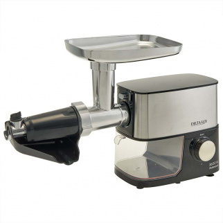 Мясорубка эл. ДЕЛЬТА DE-602MS LUX черн.нерж. (3600Вт) фото 51769