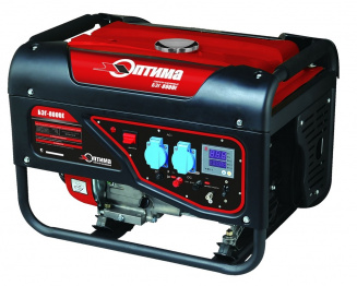Генератор бензиновый Электроприбор Оптима БЭГ-8000E фото 22076