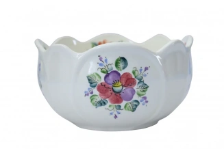 Салатник Капустка (вар.Цветы) №1 АКСИНЬЯ фото 53154