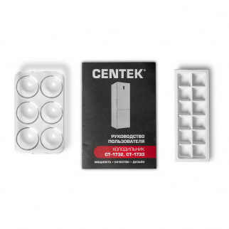Холодильник CENTEK CT-1733 NF White multi NF (360л) (84л/276л) фото 47573