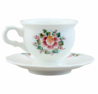 Пара чайная Белый танец АКСИНЬЯ фото 46068