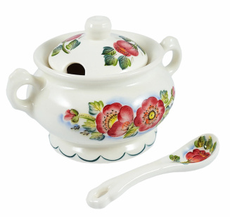 Сахарница Гостеприимная (маки) АКСИНЬЯ фото 46189