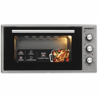 Духовка эл.Kraft KF-MO 4806 FG (48л)/сер. фото 51404