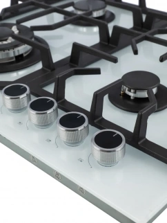 Варочная панель MACBI MBH64WFGI.V2-NM-WH (4конф,бел.ст.) фото 52593