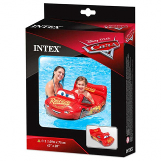 Надувная игрушка-плотик INTEX Тачки (109х71см) 3-6 лет 58392 фото 29564