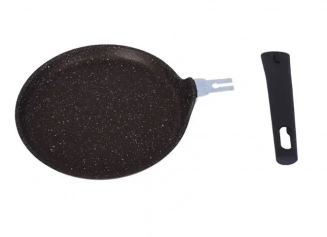 Сковорода а/п КУКМОР блинная 22 (сбмки220а) коф.мрамор фото 53264