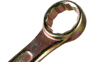 Набор ключей рожково-накидных, 8 предм. 8-19мм, желтый цинк ЕРМАК 736-079 фото 41308