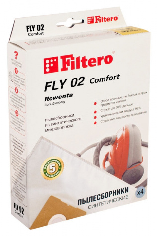 Мешки для пылесоса Filtero FLY 02 Comfort