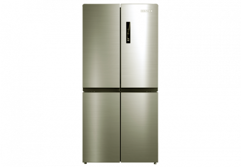 Холодильник CENTEK CT-1755 Bronze Inox NF INVER (450л) (153л/297л/4дв)