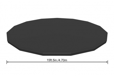 Покрышка тент для бассейнов универсальный Bestway 457см Т457 (плотн.80)