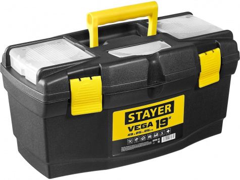 Ящик пластиковый для инструментов 19" STAYER "STANDARD" (38105-18_z03)