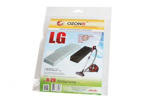 Фильтр HEPA OZONE H-29 для пылесосов LG