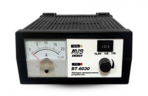 Зарядное устройство для авт. аккум AVS BT-6030 (20A) 12V (A78866S)