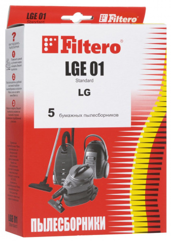 Мешки для пылесоса Filtero LGE 01 Standard