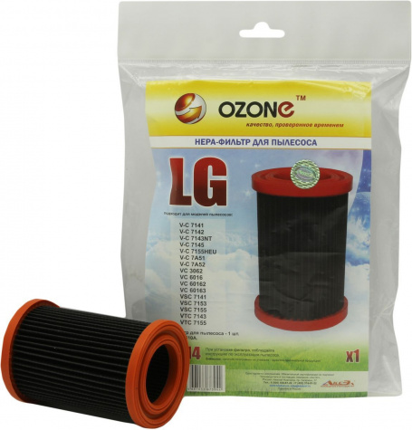 Фильтр HEPA OZONE H-14 для пылесосов LG