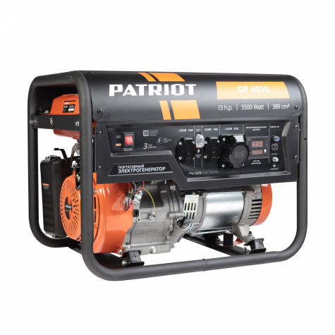 Генератор бензиновый Patriot Power GP 6510